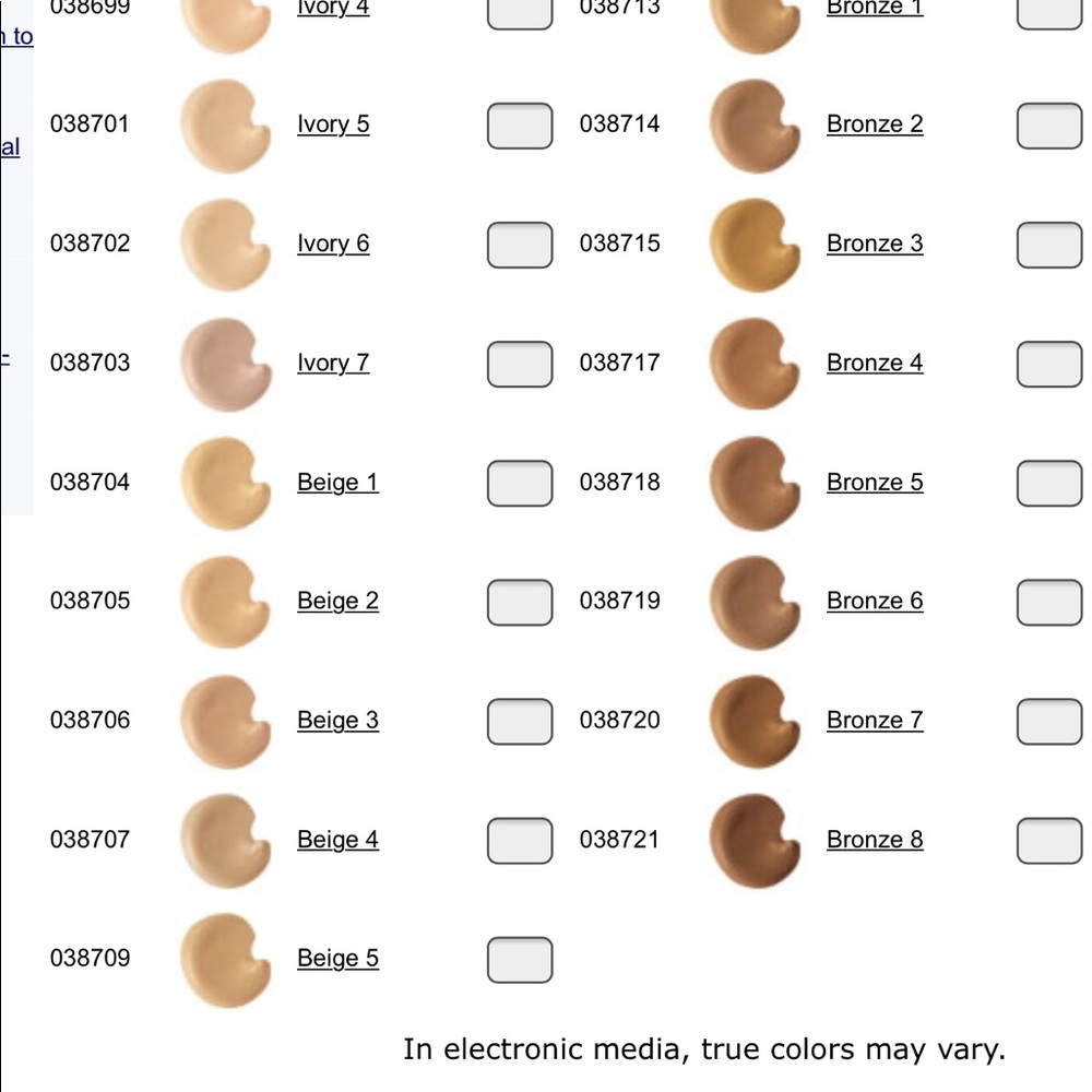 Mary Kay foundation ivory 7